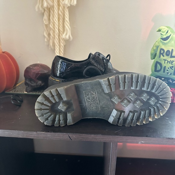 Dr. Martens Black Platform Shoes - Picture 3 of 7